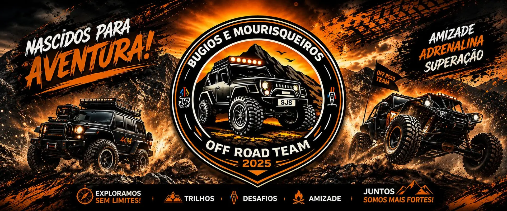 Nascidos para a Aventura — Bugios e Mourisqueiros Off Road Team